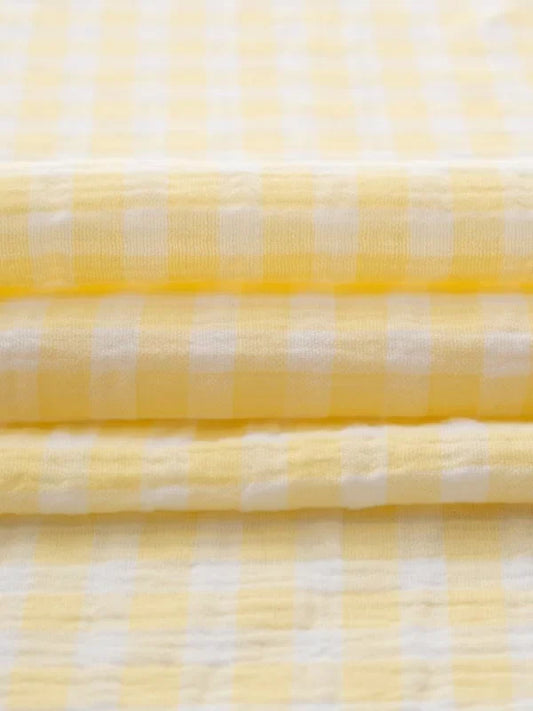 Nursery Gauze Cotton Fabric By The Yard | 9 Colors, 53" Wide for Baby Towels & Wraps