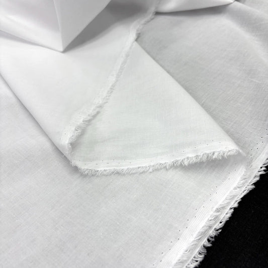 White Cotton Lawn Fabric, for Baby & Crafts