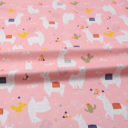 Baby Cartoon Print Cotton Twill Fabric, Cute Kids Cloth for Bedding & Apparel