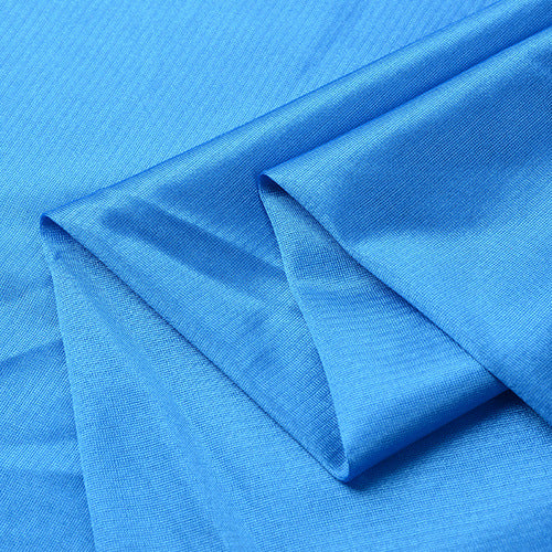 Stretch Knit Lining Fabric, Soft Underskirt Cloth for Skirts & Dresses - Lake Blue
