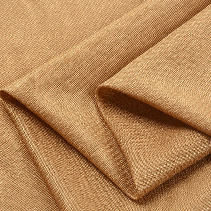 Stretch Knit Lining Fabric, Soft Underskirt Cloth for Skirts & Dresses - Camel