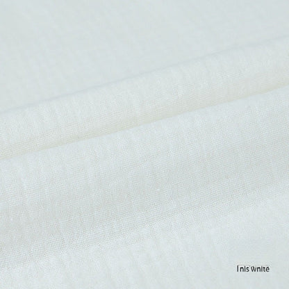 Double Gauze Cotton Fabric, Soft 40*40 Muslin Cloth for Baby & Dresses - Natural White