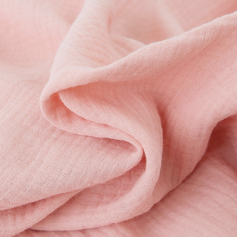 Double Gauze Cotton Fabric, Soft 40*40 Muslin Cloth for Baby & Dresses