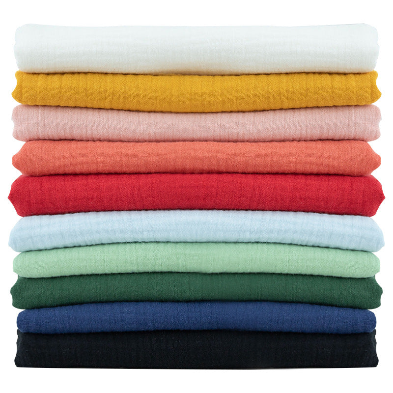 Double Gauze Cotton Fabric, Soft 40*40 Muslin Cloth for Baby & Dresses