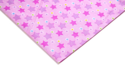Printed Polyester Fabric - Apparel & Craft by the Yard - Purple