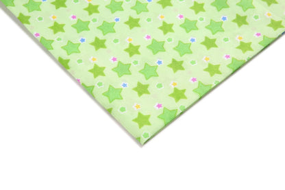 Printed Polyester Fabric - Apparel & Craft by the Yard - Green
