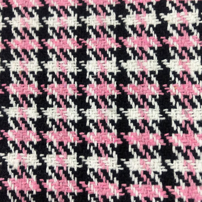 Houndstooth Tweed Fabric, 4 Colors for Jackets, Pants & Decor
