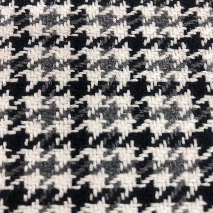 Houndstooth Tweed Fabric, 4 Colors for Jackets, Pants & Decor