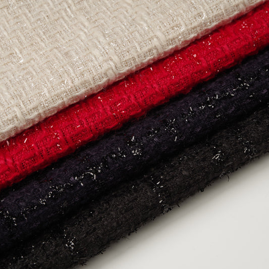 Tweed Fabric, 2 Colors for Jackets, Pants & Home Decor