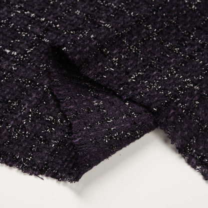 Tweed Fabric, 2 Colors for Jackets, Pants & Home Decor - Navy