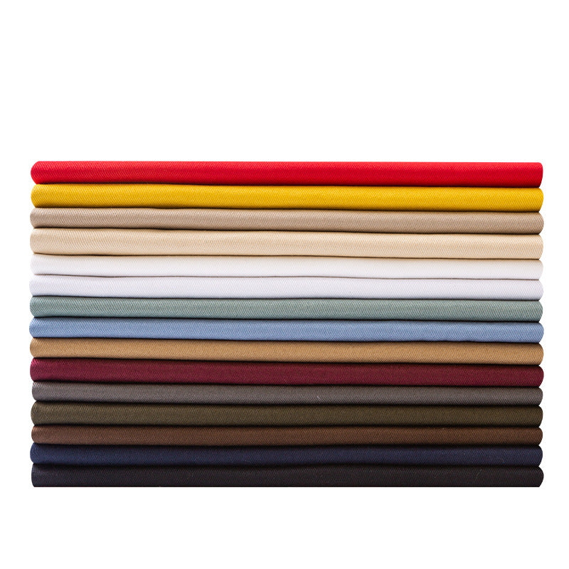 Cotton Drill Fabric, Heavy Twill Solid, for Pants, Workwear & Jackets