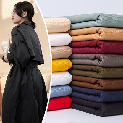 Cotton Drill Fabric, Heavy Twill Solid, for Pants, Workwear & Jackets