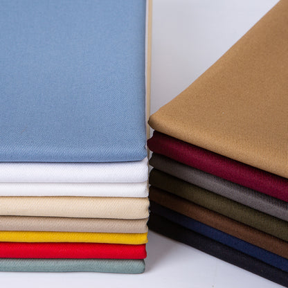 Cotton Drill Fabric, Heavy Twill Solid, for Pants, Workwear & Jackets