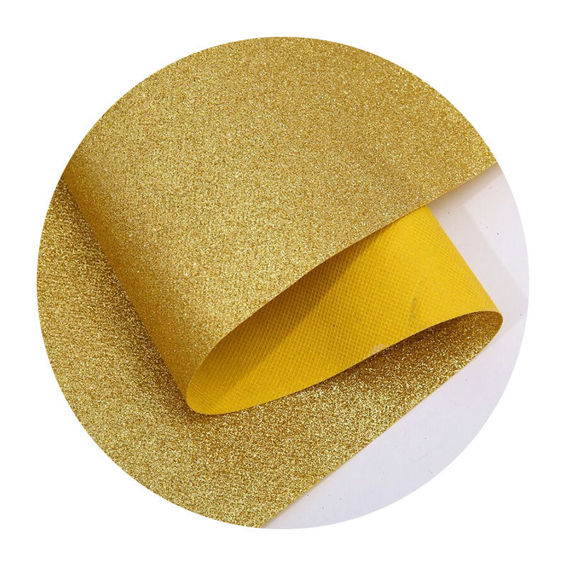 Chunky Glitter Fabric By The Yard | 25 Colors, 59" Wide for Wedding Decor & Hand Craft