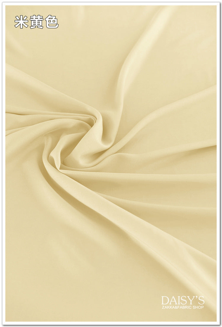 Rayon Fabric - Soft Apparel & Craft by the Yard - Light Yellow