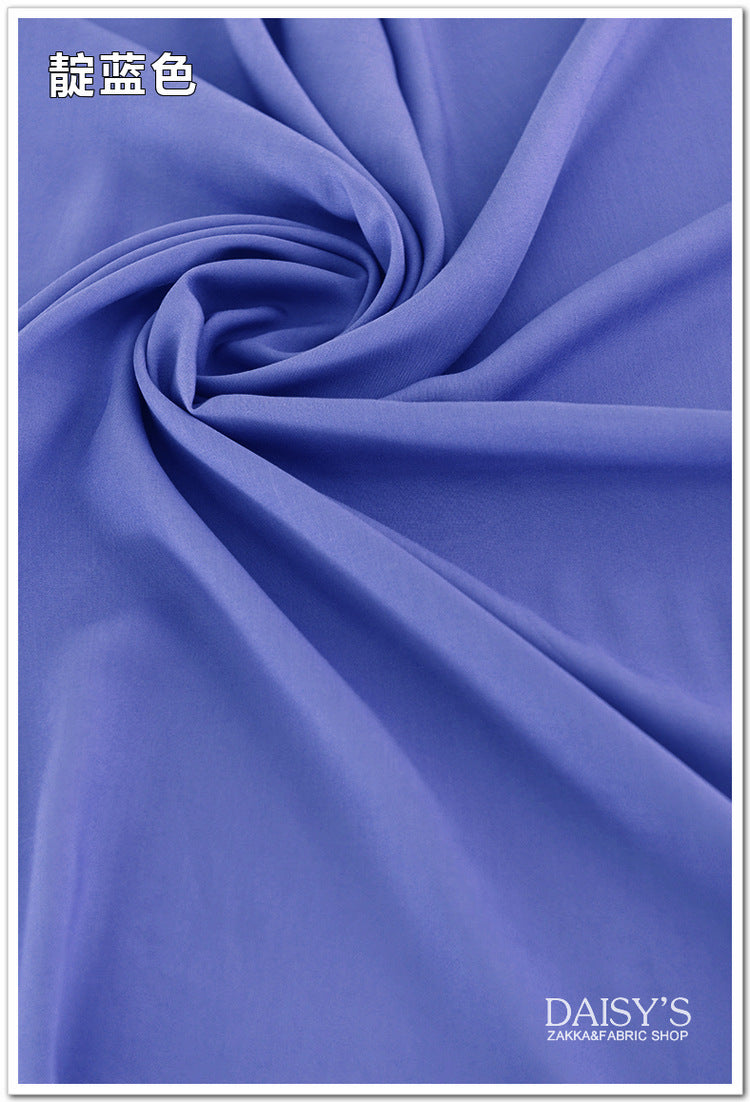 Rayon Fabric - Soft Apparel & Craft by the Yard - Indigo Blue