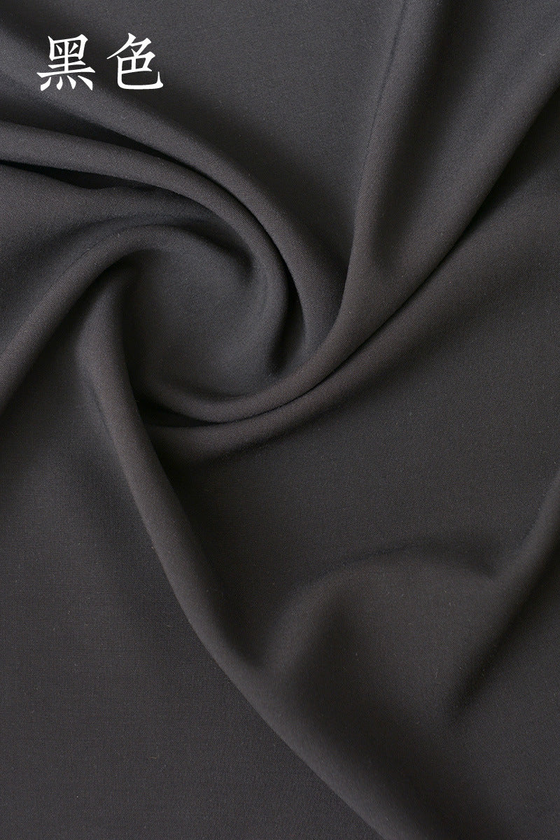 Rayon Fabric - Soft Apparel & Craft by the Yard - Black
