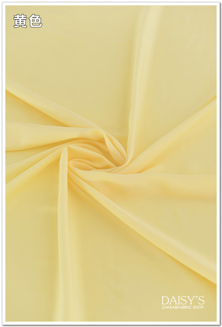 Rayon Fabric - Soft Apparel & Craft by the Yard - Yellow