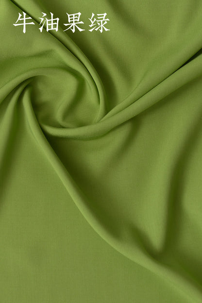 Rayon Fabric - Soft Apparel & Craft by the Yard - Avocado Green