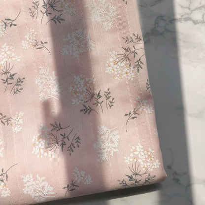 Cotton Bouquet Jacquard Fabric, for Dresses & DIY
