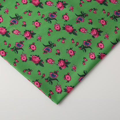 Floral Polyester Fabric - Shirt & Craft by the Yard