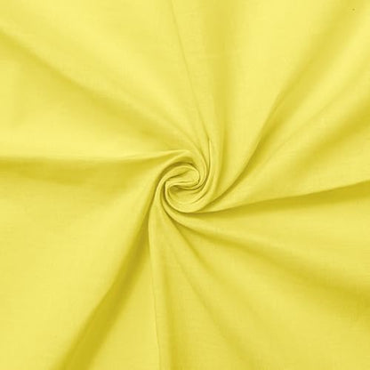 Cotton Lawn Fabric, 150 cm Wide - Yellow