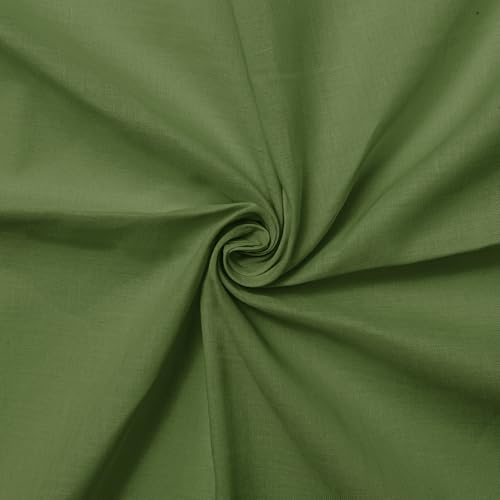 Cotton Lawn Fabric, 150 cm Wide - Sage Green