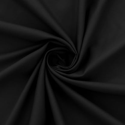 Soft Cotton Fabric, Breathable for DIY Crafts & Apparel - Black