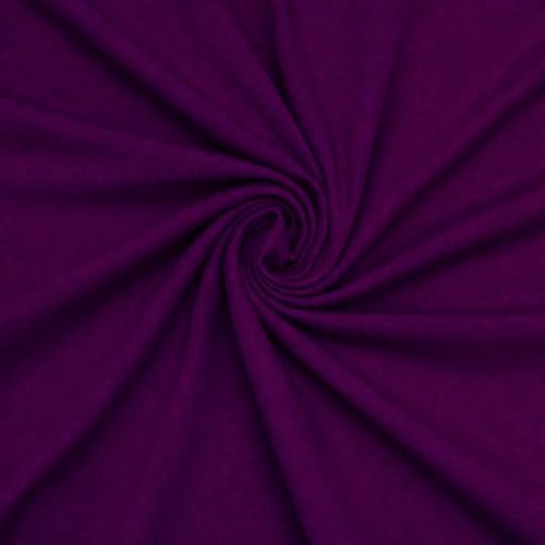 ITY Jersey Knit Fabric by the Yard - 2-Way Stretch Apparel - Raisin