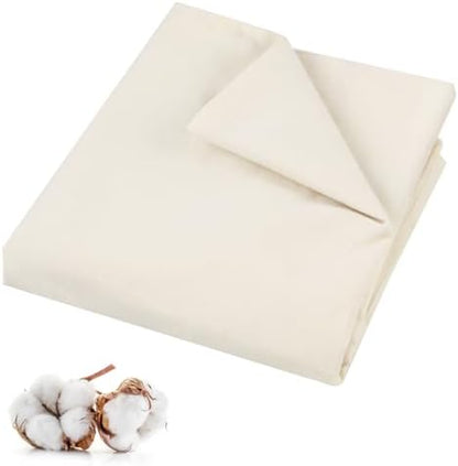 100% Cotton Muslin Fabric, Unbleached for Sewing & Crafts