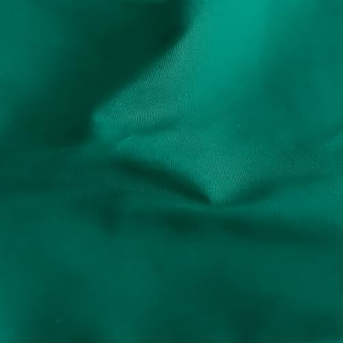 100% Cotton Twill Fabric, 5oz Lightweight for Apparel & Crafts - Hunter Green