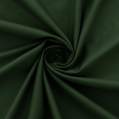 Soft Cotton Fabric, Breathable for DIY Crafts & Apparel - Olive Green