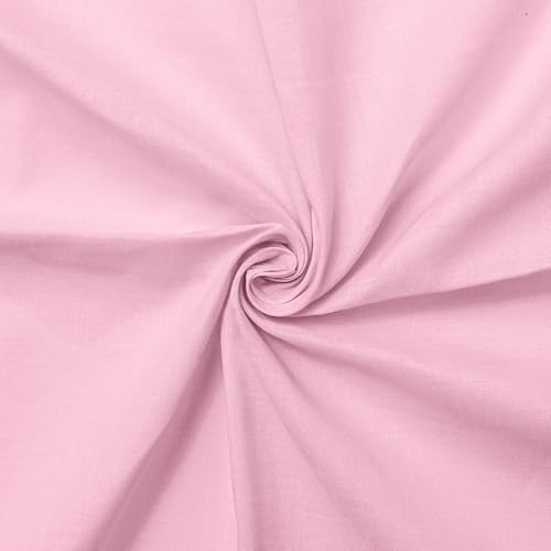 Cotton Lawn Fabric, 150 cm Wide - Pink