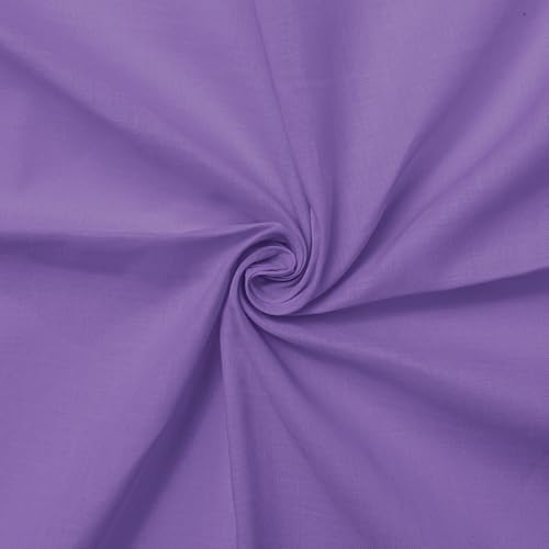 Cotton Lawn Fabric, 150 cm Wide - Purple