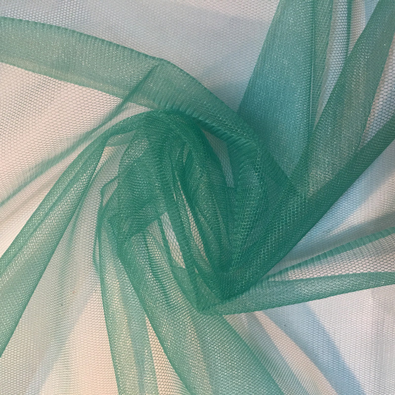 Hexagonal Power Mesh Fabric by the Yard - Nylon Net for Apparel