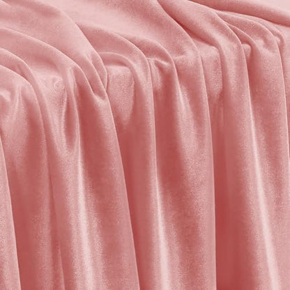 Stretch Velvet Fabric - Soft Dress & Costumes by the Yard - Light Pink