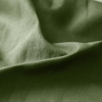 100% Cotton Canvas Fabric, 10oz Heavy for Bags & Upholstery - Olive Green