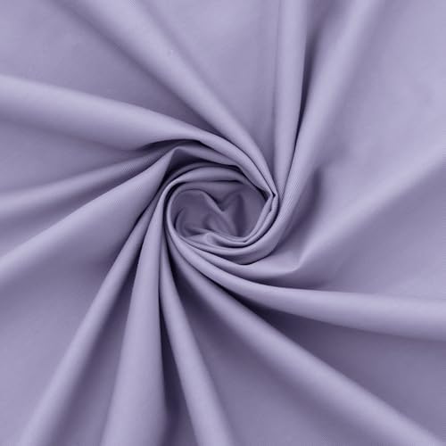 Soft Cotton Fabric, Breathable for DIY Crafts & Apparel - Purple