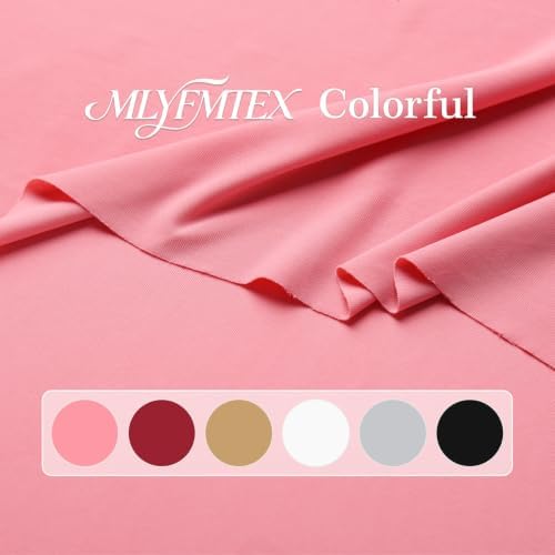 Nylon Spandex Fabric, 4-Way Stretch Knit for Activewear & Apparel