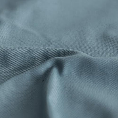 100% Cotton Canvas Fabric, 10oz Heavy for Bags & Upholstery - Dusty Blue