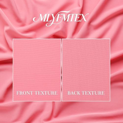 Nylon Spandex Fabric, 4-Way Stretch Knit for Activewear & Apparel