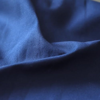 100% Cotton Canvas Fabric, 10oz Heavy for Bags & Upholstery - Navy