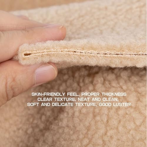 Shaggy Craft Fur Sherpa Fleece Fabric, Plush Cloth for Toys & Throws