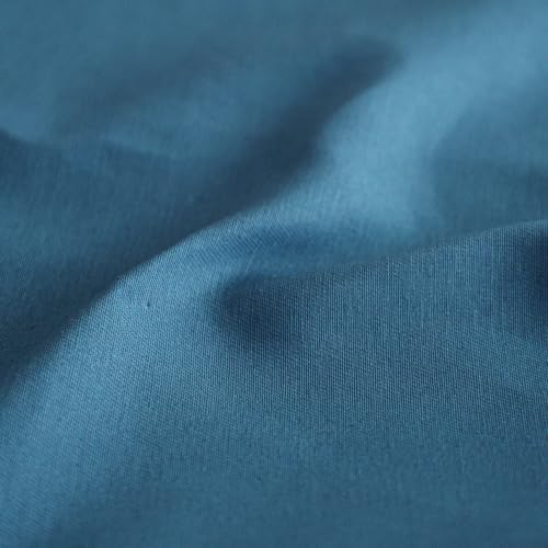 100% Cotton Twill Fabric, 5oz Lightweight for Apparel & Crafts - Dusty Blue