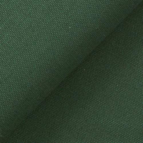 Cotton Duck Canvas Fabric by the Yard - Heavy Duty 10 Oz - Hunter Green