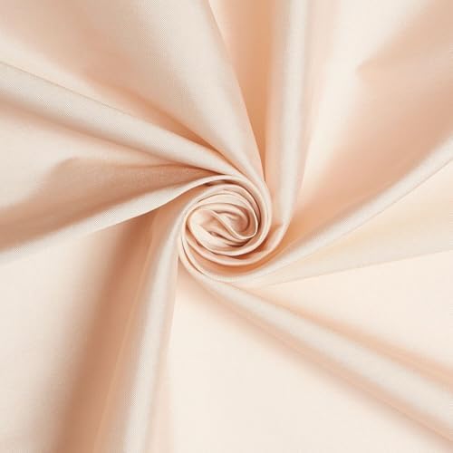 Taffeta Lining Fabric by the Yard - 100% Polyester, 80 GSM - Blush
