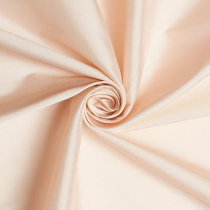 Taffeta Lining Fabric by the Yard - 100% Polyester, 80 GSM - Blush