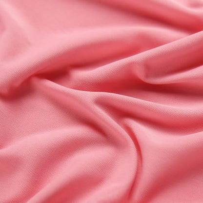 Nylon Spandex Fabric, 4-Way Stretch Knit for Activewear & Apparel - Pink