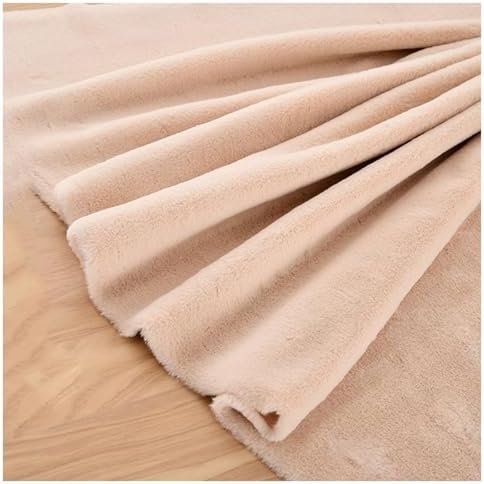 Faux Fur Square Fabric, Shaggy Craft Fur for Costumes & Decor - Apricot