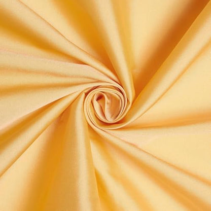 Taffeta Lining Fabric by the Yard - 100% Polyester, 80 GSM - Gold